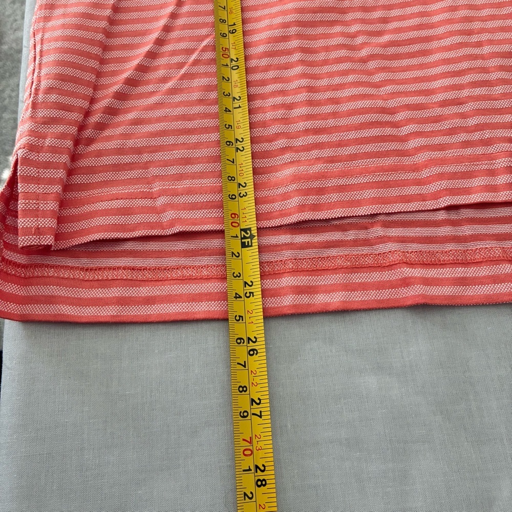 NWT Adidas Women's Striped Sleeveless Pink Golf Top - Picture 11 of 11